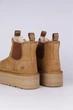 Уггі Neumel Platform Chelsea Camel натуральна замша хутро платформа 5см 410р рудий - зображення 3
