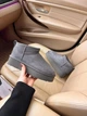 Уггі Classic Ultra Mini Platform Grey Premium натуральна замша хутро 38р сірий - зображення 7