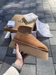 Уггі Classic Mini Dipper Boot Chestnut натуральна замша хутро платформа 5 см 37 р рудий - зображення 1