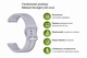 Ремешок BeCover Ribbed Straight 20mm для Samsung Galaxy Watch 7 40/44mm/7 FE/6/6 Classic/5/5 Pro/4/4 Classic/Watch 3 41mm Purple (BC_714851) - изображение 4