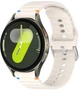 Ремешок BeCover Ribbed Straight 20mm для Samsung Galaxy Watch 7 40/44mm/7 FE/6/6 Classic/5/5 Pro/4/4 Classic/Watch 3 41mm Cream (BC_714842) - изображение 1