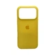 Защитный чехол-накладка Silicone Full Case AA Open Cam для Apple iPhone 17 Pro Canary Yellow (FullOpeAAi17P-33) - изображение 1