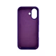 Защитный чехол-накладка Silicone Full Case AA Open Cam для Apple iPhone 17 Dark Purple (FullOpeAAi17-22) - изображение 2