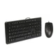 Комплект A4Tech KK-3330 USB Black (4711421961851) - изображение 3