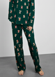 Жіночі піжамні штани Primark Christmas Teddy Bear Bottoms L для дому та сну Зелений (8831) - зображення 1