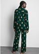 Жіночі піжамні штани Primark Christmas Teddy Bear Bottoms L для дому та сну Зелений (8831) - зображення 4