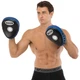 Лапа Изогнутая для бокса и единоборств 2шт 23x19x4,5 см кожа BOXER черный-синий 2012-01 - изображение 9
