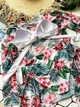 Женский раздельный купальник тройка Plus size Ghazel 3XL разноцветный (SW1251/1) - изображение 7