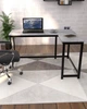 Письменный угловой стол в стиле лофт EcoLoft Контур DSP-1345-10 Бетон Миллениум - изображение 4