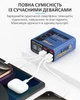 Быстрое зарядное устройство Sunshine SS-304Q 3.5A / 5xUSB / 1xUSB QC3.0 / 40W Blue - изображение 3