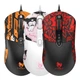 Игровая USB мышь TWolf G550 проводная модель с RGB-подсветкой и регулируемым разрешением сенсора1200 /2400/3600/7200DPI, 6 кнопок ( 2 основные кнопки и 2 дополнительные ) кабель 1.5м White/Pink - изображение 2