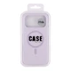 Чохол Premium Glow Silicone Case with Magsafe для iPhone 17 Pro Max Light purple - изображение 2