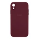 Чохол Silicone Case Square Full Camera для iPhone Xr 73.Plum - изображение 1