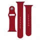 Ремінець для Apple Watch Band Silicone Two-Piece 42/44/45/49 mm 31.China Red - изображение 1
