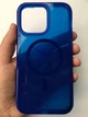 Чохол протиударний силіконовий Tech21 Evo Check MagSafe для Iphone 14 Pro (6.1") Classic Blue T21-9838 - зображення 2