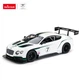 Машинка Bentley Continental GT3 білий RASTAR модель 1:14 Автомобіль на дистанційному керуванні + пульт 2,4 ГГц - зображення 4