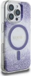 Панель Guess Resin Gradient Glitter MagSafe для Apple iPhone 16 Pro Max Purple (GUHMP16XRGRGEU) - зображення 3