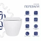 Унітаз підвісний Qtap Jay безободковий Ultra Quiet з сидінням Soft-close QT07335177W - изображение 3
