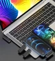 Беспроводной петличный двойной микрофон Ulanzi J12 с Type-c для Android iPhone 15, 16, 17, Air, Pro, Pro Max Черный - изображение 2
