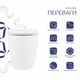 Унітаз підвісний Qtap Robin Ultra Quiet безобідковий із сидінням Soft-close 520x365x365 мм WHITE - зображення 4
