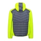 Куртка CMP Men's Unlimitech Jacket Hybrid with Fixed Hood Grey/Lime XL (1097-34P1817-U911 52) - изображение 3