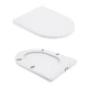 Унитаз для пола Qtap Swan Eco Ultra Quiet с сиденьем Soft-close 640x360x835 мм QTSWA27W48748 White - изображение 8