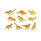 Кинетический песок для детей "Dino Family",масса для лепки набор детский, игровой для творчества с формами для лепки - изображение 6