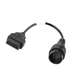 Переходник OBD2 Mercedes Benz 38 pin для подключения диагностики к авто MB (38pin - 16pin) Полная распиновка - изображение 1