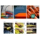 Коврик самонадувной Flextail Tiny Slleeping Pad R05 AVS, размер L (196 х 55 х 7 см), оранжевый - изображение 14