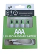 Акумуляторні батарейки акумулятори ааа пальчикові 1.5 v з роз'ємом usb type c 500mAh 750mWh 4 штуки літій-іонний акумулятор перезарядний багаторазовий Smartoools - изображение 6