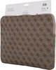 Etui na laptopa Guess 4G Zipper Pocket Triangle Logo 14" Brown (GUCS14ZP4DPTW) - obraz 5