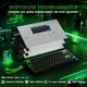 Ігрова Клавіатура ATTACK SHARK R85 HE Black-green ENG + UA Магнітні світчі. Дротова, Кастомний lightbox, 8000Hz/s. RGB Підсвічування, Switch 0.005mm. Rapid Trigger - изображение 7