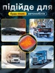 Накидка сиденья с подогревом usb умная на кресло автокресло стул JoyPro Heated Seat универсальная тёплая электро подушка c фиксаторами для подогрева сидений автомобиля офиса дома автоматическая черная - изображение 6