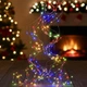 Гирлянда Конский хвост от сети, 2,5 м, 20 нитей, 500 LED, RGB - изображение 1