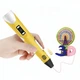Набор 3D-ручка 230 В 1.1 м 0.3 мм 20 цветов для творчества 3DPEN-6 Желтый - изображение 9