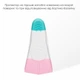 Короткие ласты для тренировки в бассейне Renvo Frio с закрытой пяткой Разноцветный 30-32 (SF100-65 30-32) - изображение 6