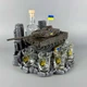 Сувенір патріотичний штоф підставка "Leopard 2А6" (П1) гіпс, подарунок преміум - зображення 2