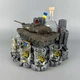 Сувенір патріотичний штоф підставка "Leopard 2А6" (П1) гіпс, подарунок преміум - зображення 3