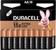 Щелочные батарейки Duracell AA (LR06) MN1500 18 шт (5000394107519) - изображение 2