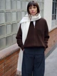 Кардиган Uniqlo розмір S темно коричневий (38) (479731) - изображение 3