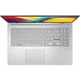 Ноутбук ASUS 15.6" E1504FA-BQ049 Vivobook Go 15 (FHD IPS) /AMD R5-7520U /8GB /F512GB /UMA /NoOS /Сріблястий - изображение 4