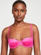 Бюстгальтер жіночий Victoria's Secret Very Sexy Logo Embroidered Balconette Pink (36D) - зображення 1
