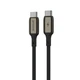 Кабель Proove Dense Metal Type-C to Type-C 60w (1m) black - зображення 1