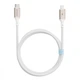 Кабель Proove Dense Metal Type-C to Lightning 27W (1m) white - зображення 3