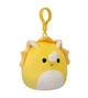 М'яка іграшка на кліпсі SQUISHMALLOWS – ТРИЦЕРАТОПС (9 cm) - изображение 7