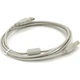 Кабель для принтера USB 2.0 AM/BM 1.8m ferrite white Voltronic (YT-AM/BM-1.8W) - изображение 2
