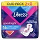 Гигиенические прокладки Libresse Ultra Goodnight Large 16 шт. (7322540960273) - изображение 1