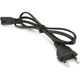 Кабель питания C7 0.8m 0.5mm2 black Voltronic (PC-184CEE7/16-C7-CCA-1,0) - изображение 2