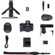 Цифровий фотоапарат Canon EOS R50 + RF-S 18-45 IS STM Black Creator Kit (5811C036) - зображення 4