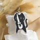 Кулон на шию з нержавіючої сталі "Knife Cat" - зображення 11